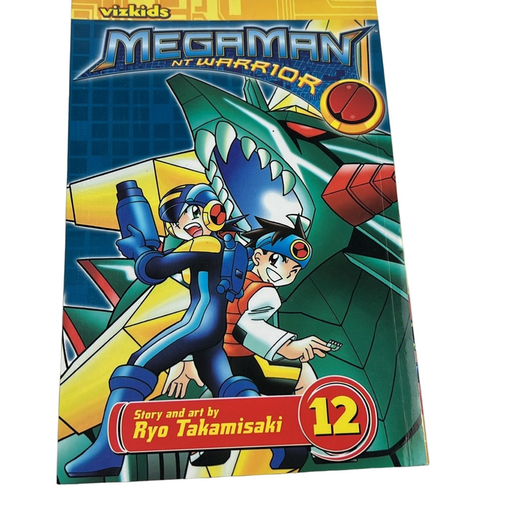 VizKids MegaMan NT Warrior #12 Japanese Manga Graphic Novel